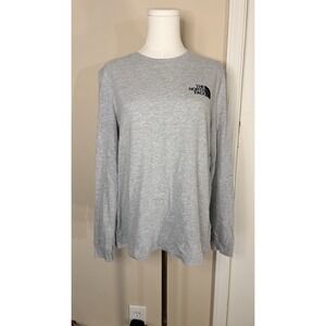 THE NORTH FACE Women's Long Sleeve Box NSE Tee, TNF Light Grey Heather Athletic